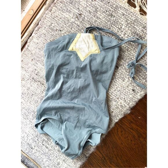 Vintage Saks Fifth Avenue x Elon of CA by Monica Tilley Star Halter One Piece Sw - Picture 12 of 12